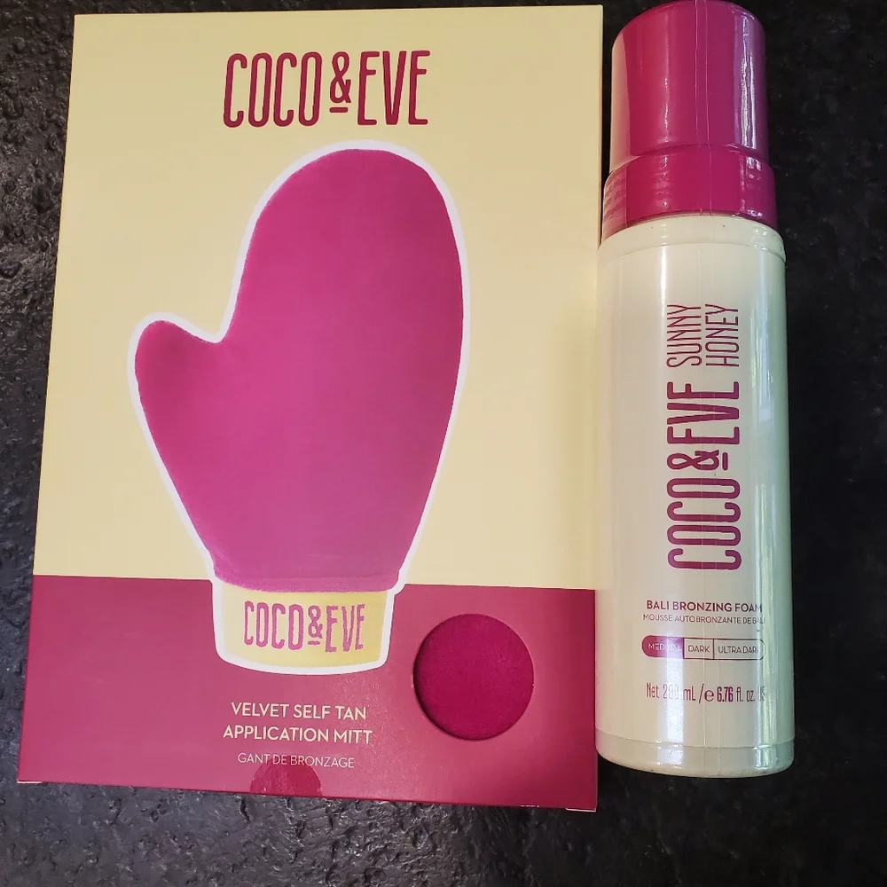 Coco & Eve Sunny Honey Bali Bronzing Foam with Mitt - Medium - Picture 5 of 6